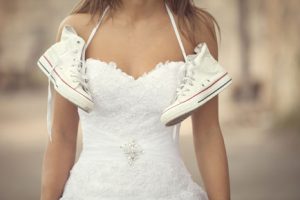 Ballerinas-as-bridal-shoes