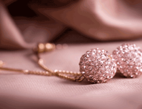 Unique pink bridal accessories